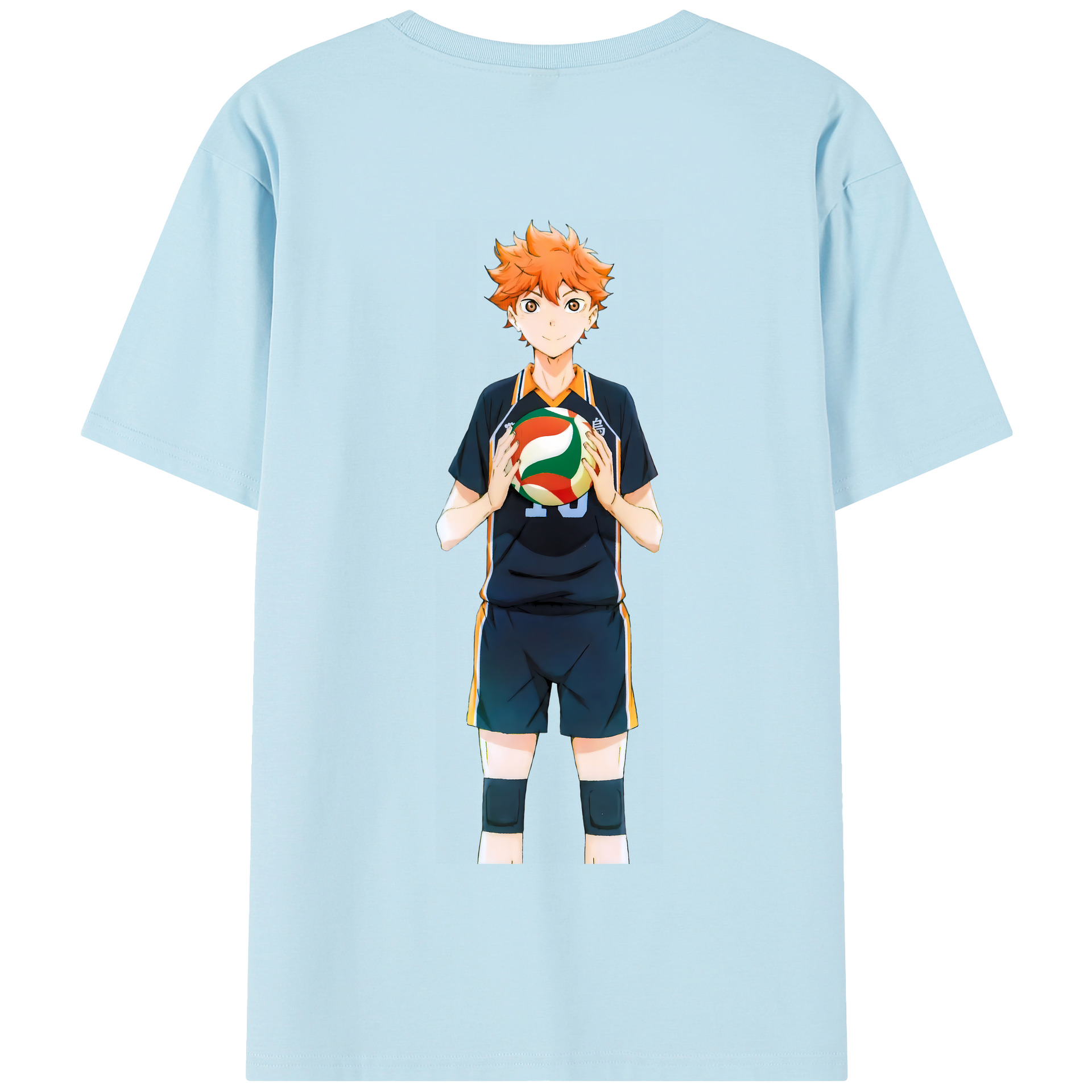 （画像用） ハイキュー!! Haikyu!! 綿100％半袖Tシャツ（背面プリント）